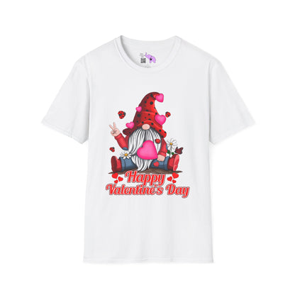 Happy Valentine's Day Gnome Adult T-shirt