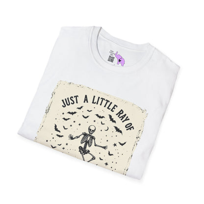 Just A Little Ray of Pitch Black Adult T-shirt