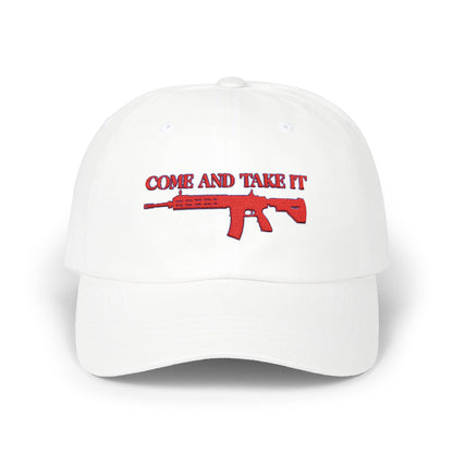 Come & Take It Embroidered Classic Dad Cap