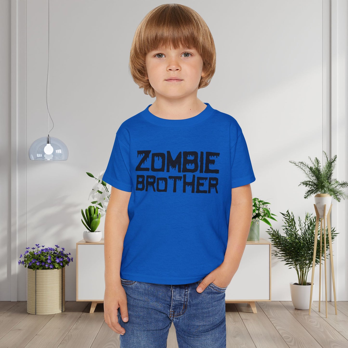 ""Zombie Brother Heavy Cotton™ Toddler T-shirt