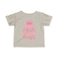 Daddy's Girl Mommy's World Infant Soft T-Shirt
