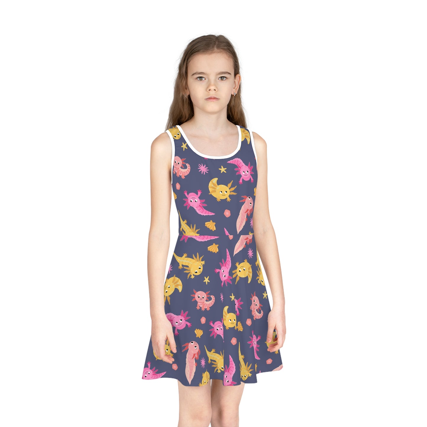 AxoDreams Girls' Sleeveless Sundress