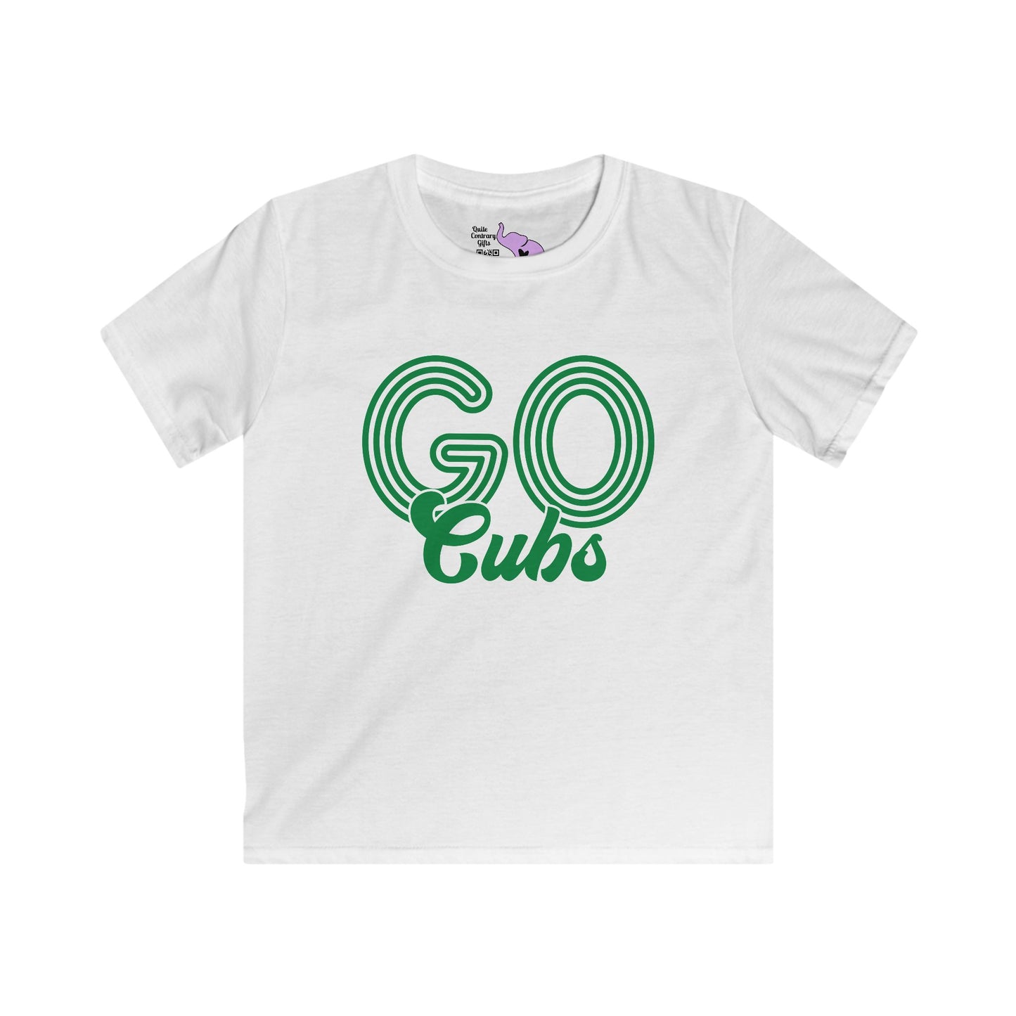 Go Cubs Youth Softstyle Tee
