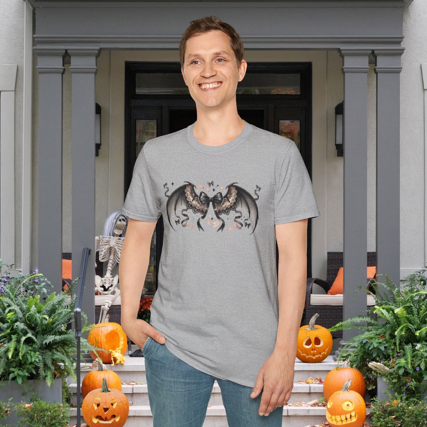 Cute Batwings Adult T-shirt