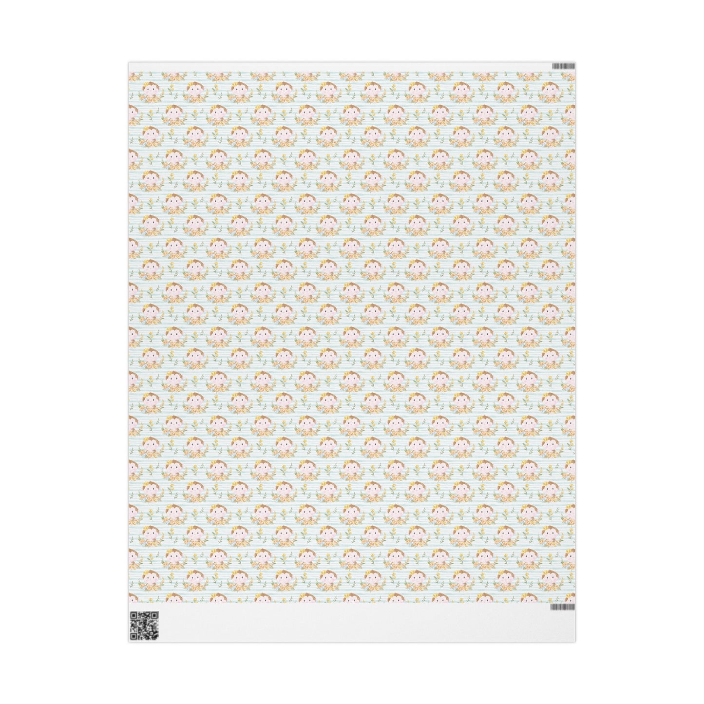 Monkeys in Bloom Wrapping Paper
