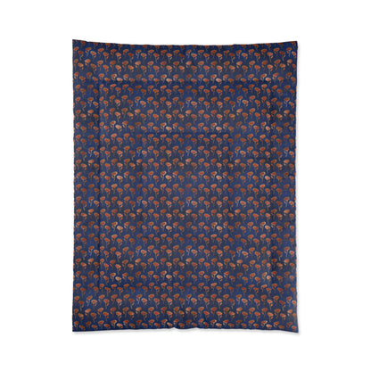 Crimson Luxe Petals Basic Bedding Set