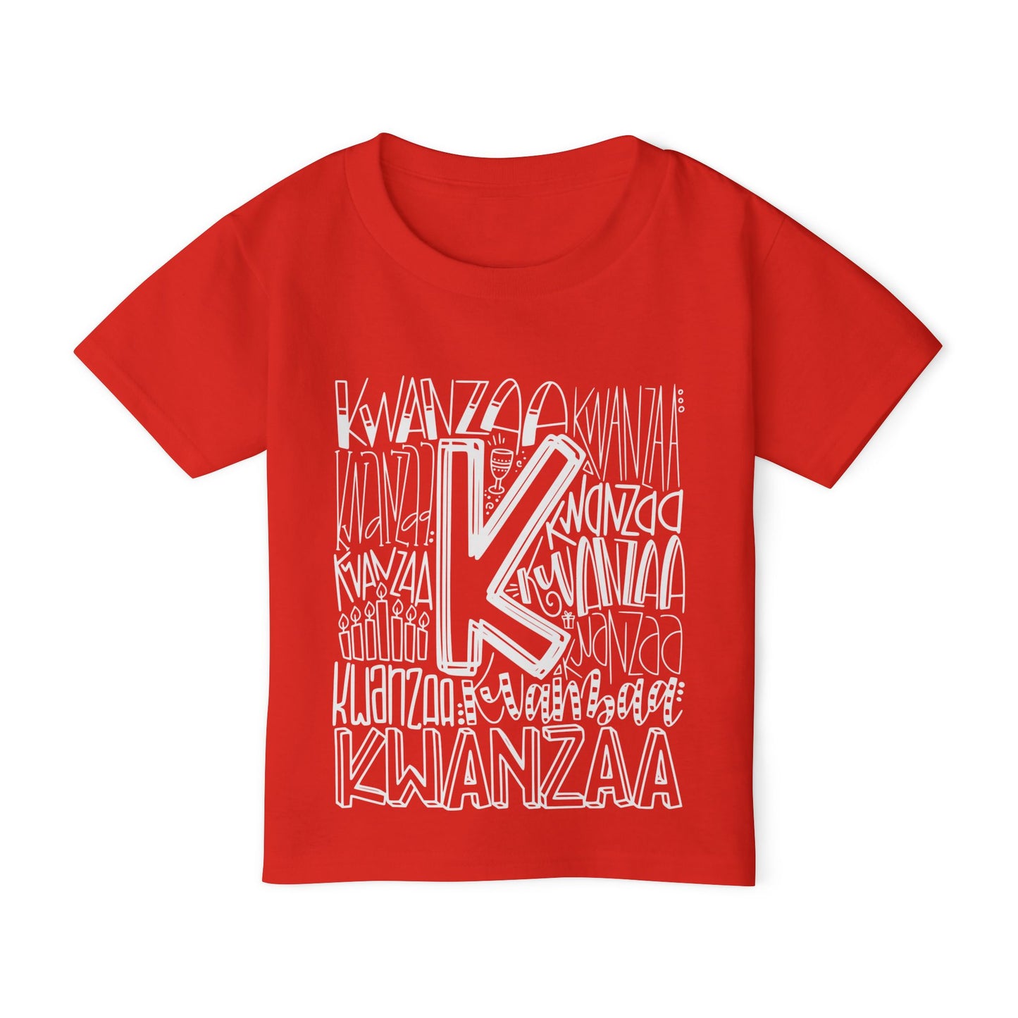 Kwanzaa Wordcloud Toddler T-shirt