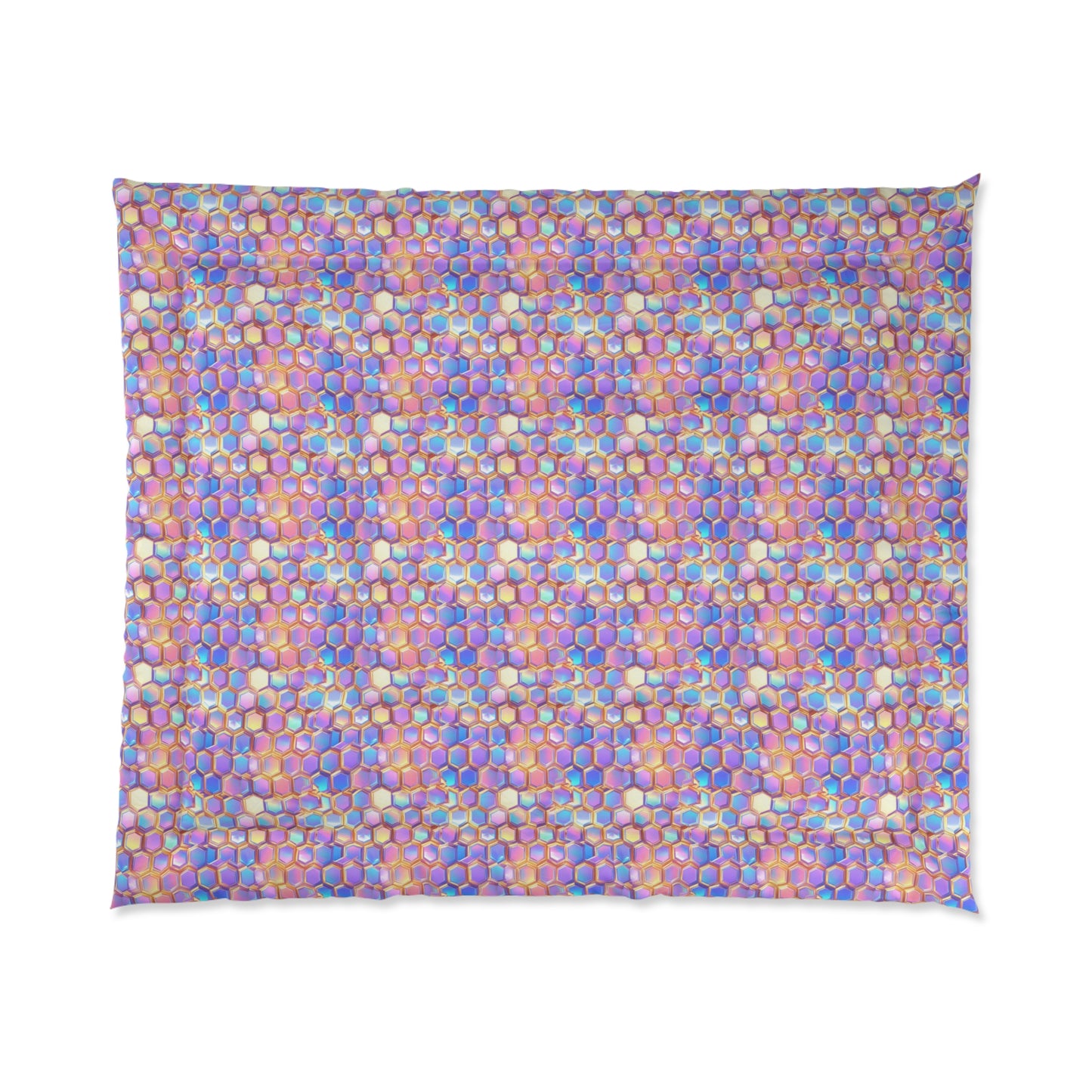 Aurora Hexagons Comforter