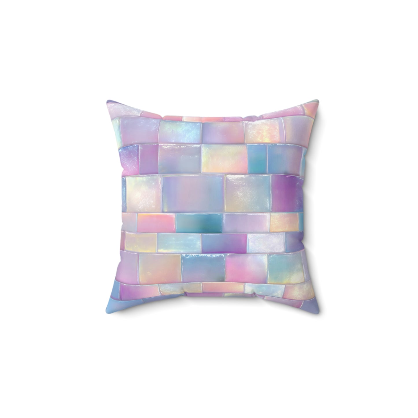 Cloudbound Panels Throw Pillow