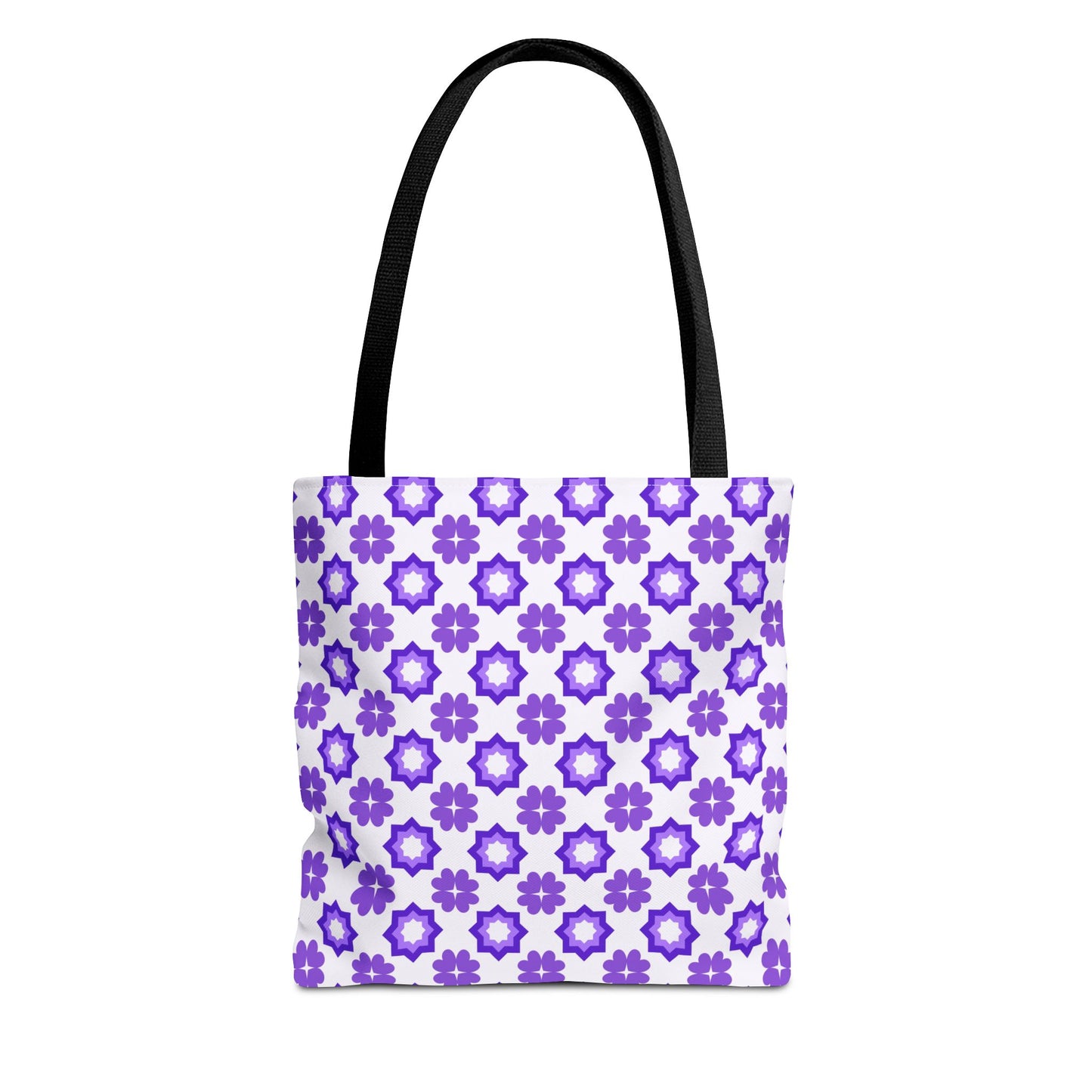 Purple Prism Garden Canvas Tote Bag