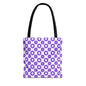 Purple Prism Garden Canvas Tote Bag