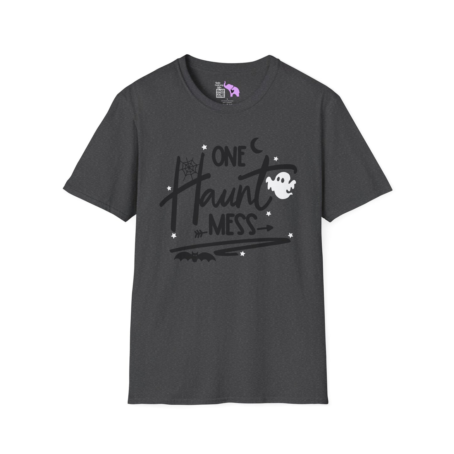 One Haunt Mess Adult T-shirt