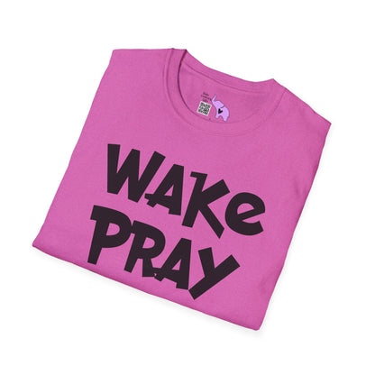 Wake Pray Slay Adult T-shirt