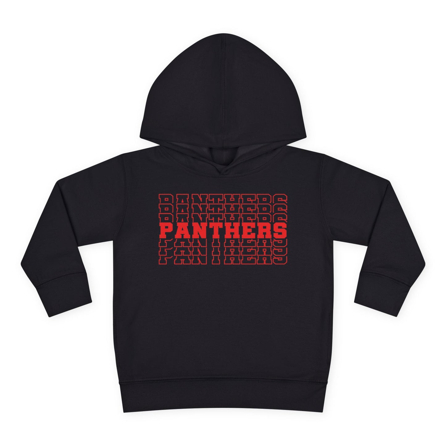 Panthers (Stacked) Toddler Hoodie