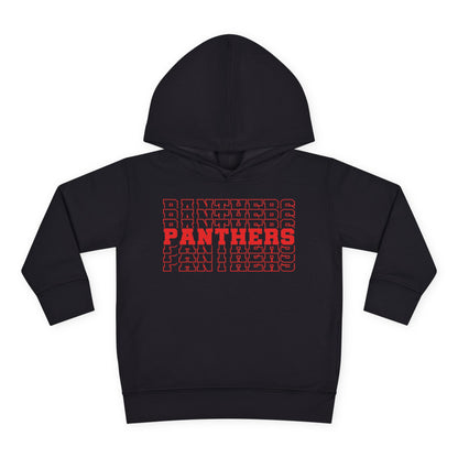 Panthers (Stacked) Toddler Hoodie