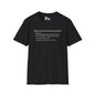 Exhausterwhelmulated Definition Adult T-shirt