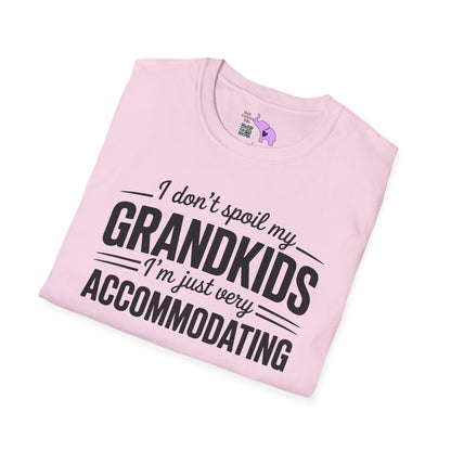 I Don't Spoil My Grandkids I'm Just Very Accommodating Adult T-shirt