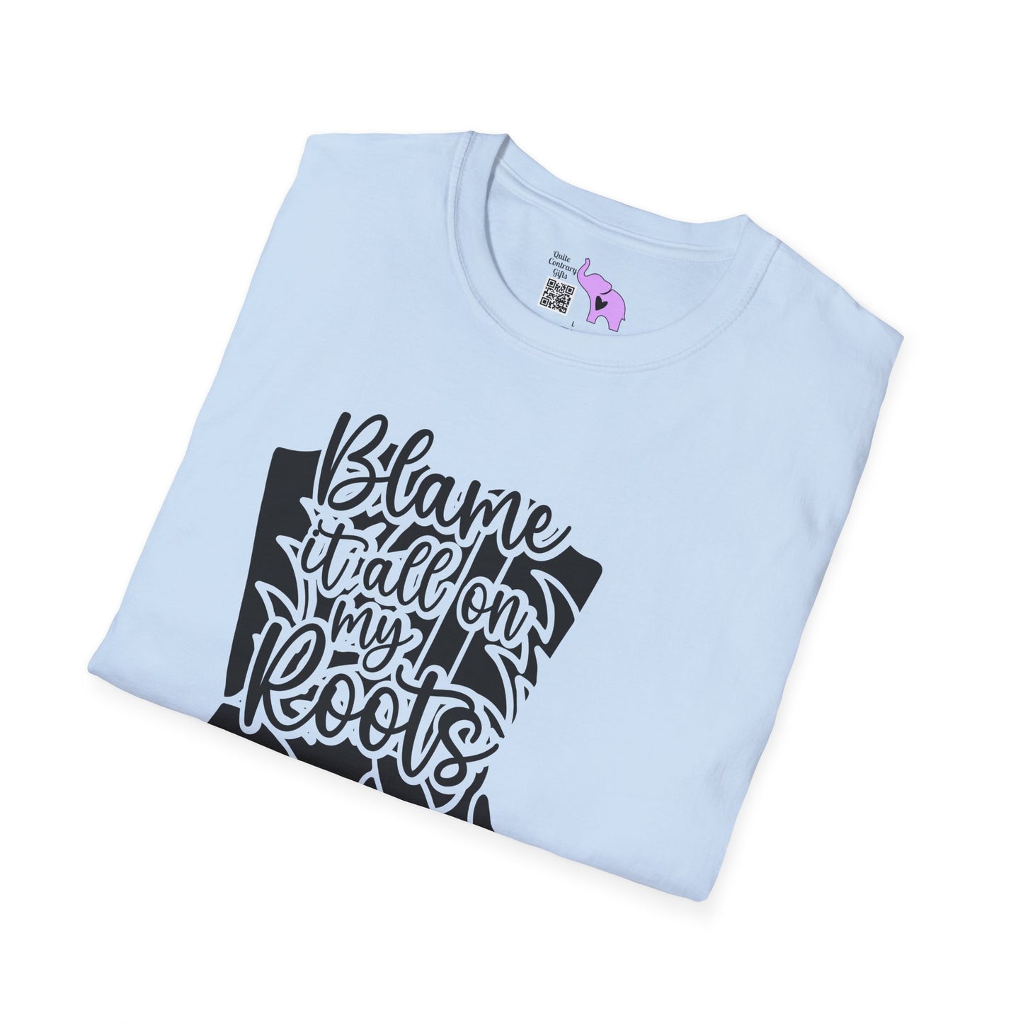 Blame It All On My Roots Adult T-shirt