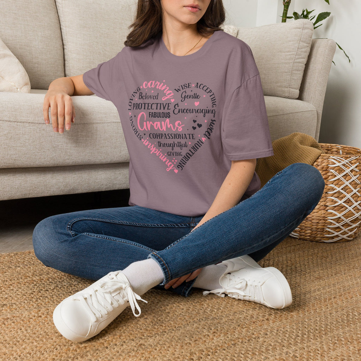 Gram's Heart Adult T-shirt