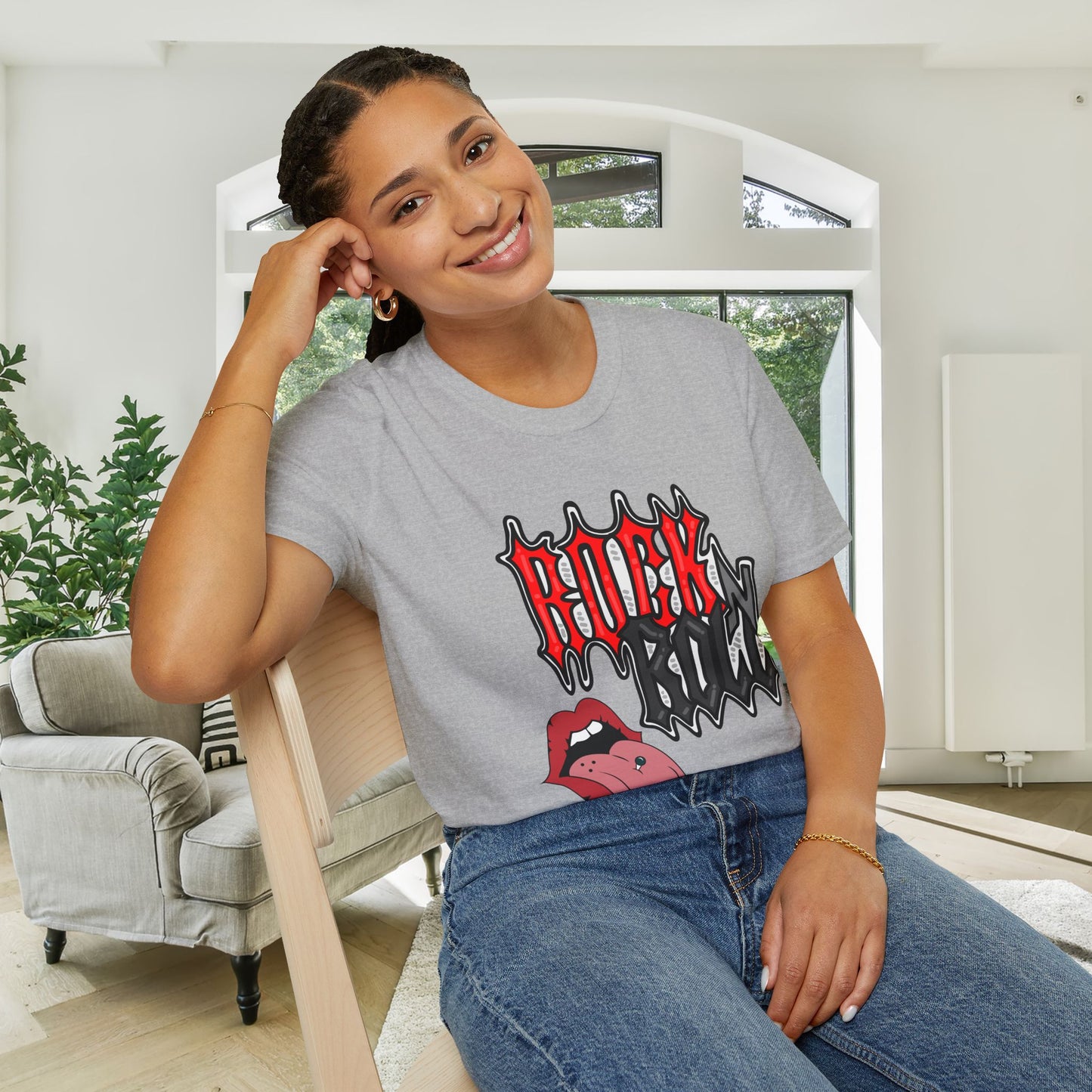 Rock N' Roll Adult T-shirt