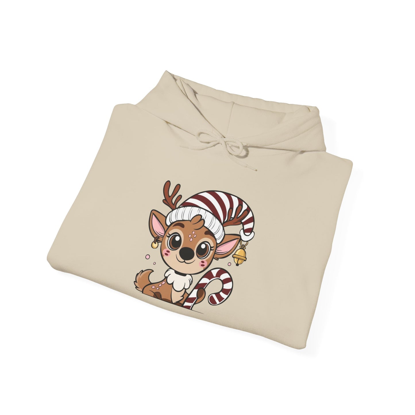 Santa's Little Deer Adult Heavy Blend™ Hoodie