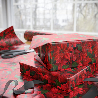 Crimson Noel Wrapping Paper