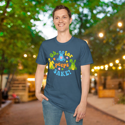 Oh For Peeps Sake (Easter) Adult T-shirt