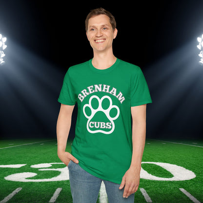 Brenham Paw Pride Adult T-shirt