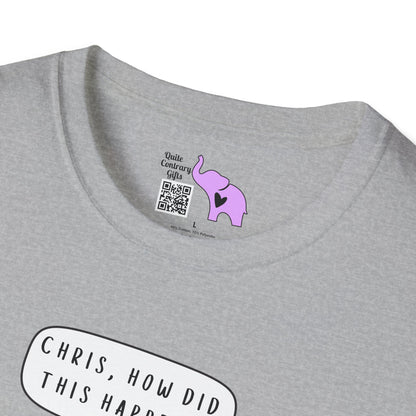 Christmas Tree How Did This Happen? Adult T-shirt