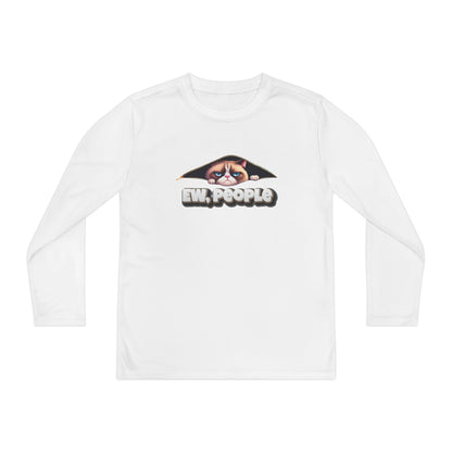 Ew People (Grumpy Cat) Youth Long Sleeve Tee