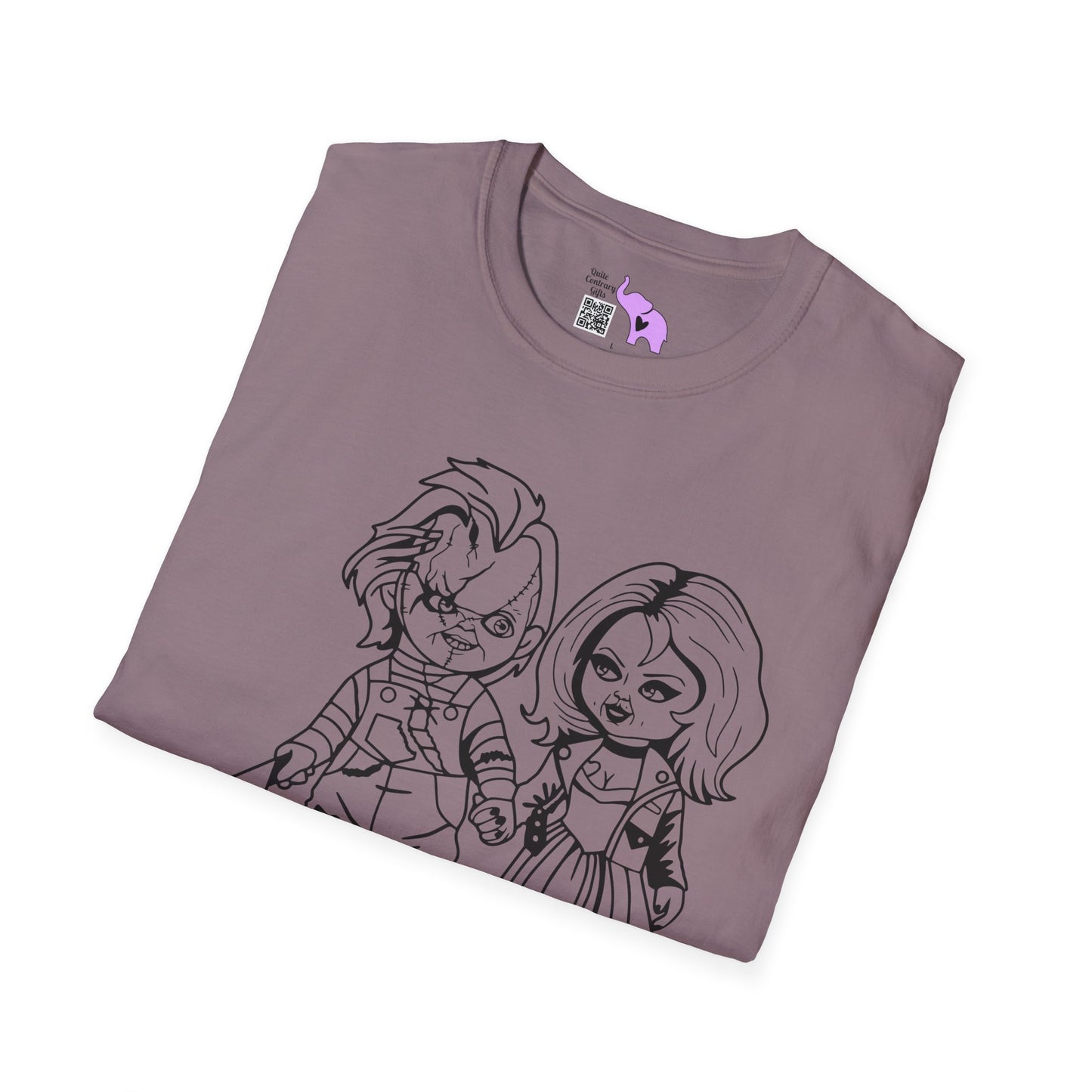 Chucky with His Bride Adult T-shirt