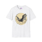 Bat Over Moon 2 Adult T-shirt