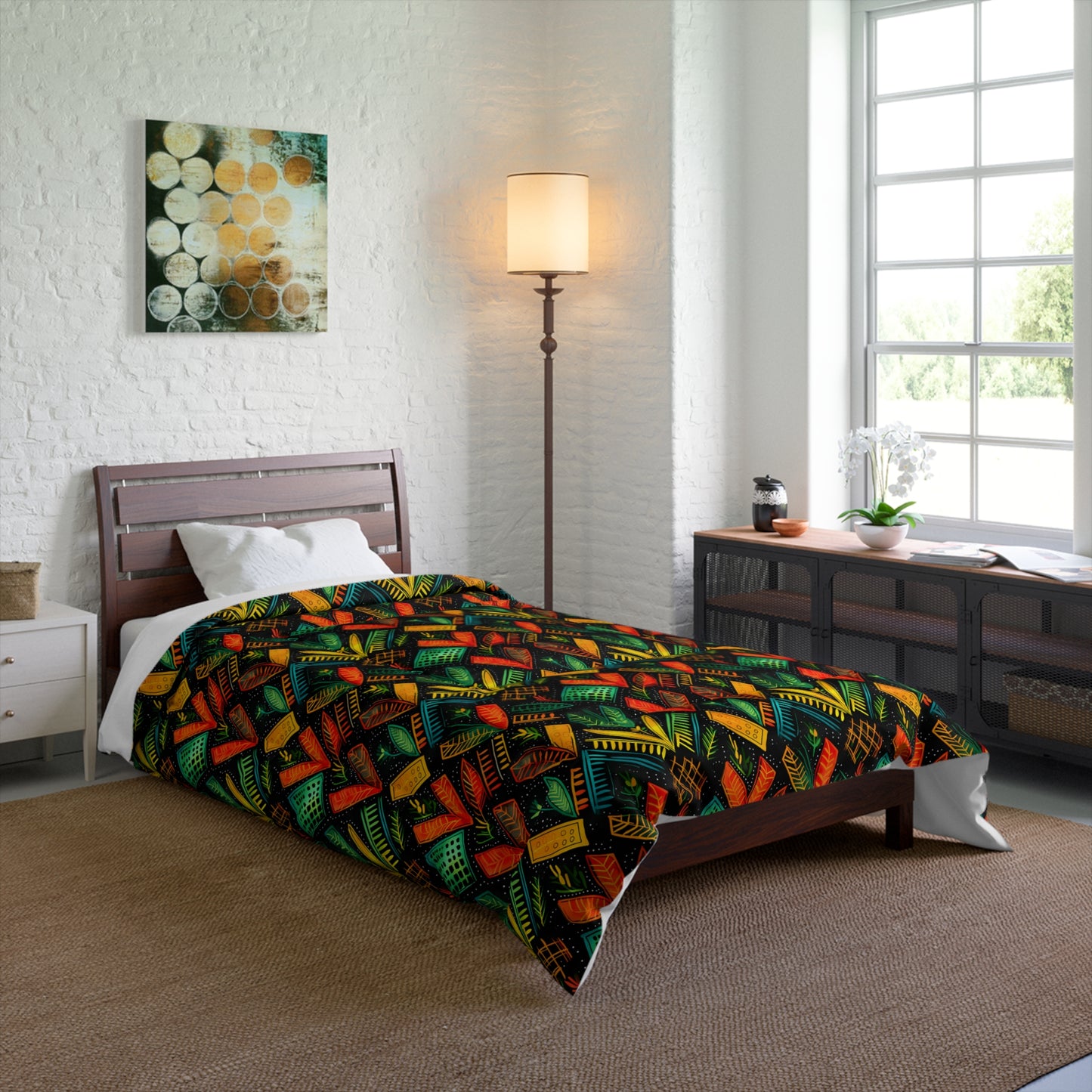 Kujichagulia Waves Comforter