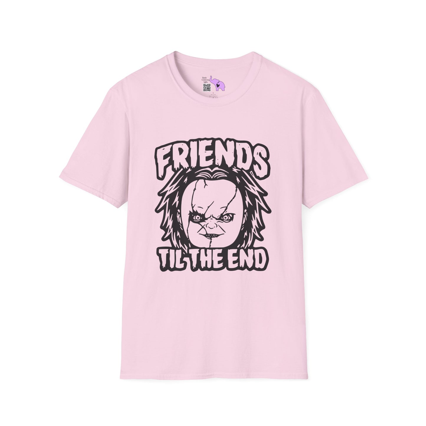 Chucky Friends Til The End Adult T-shirt