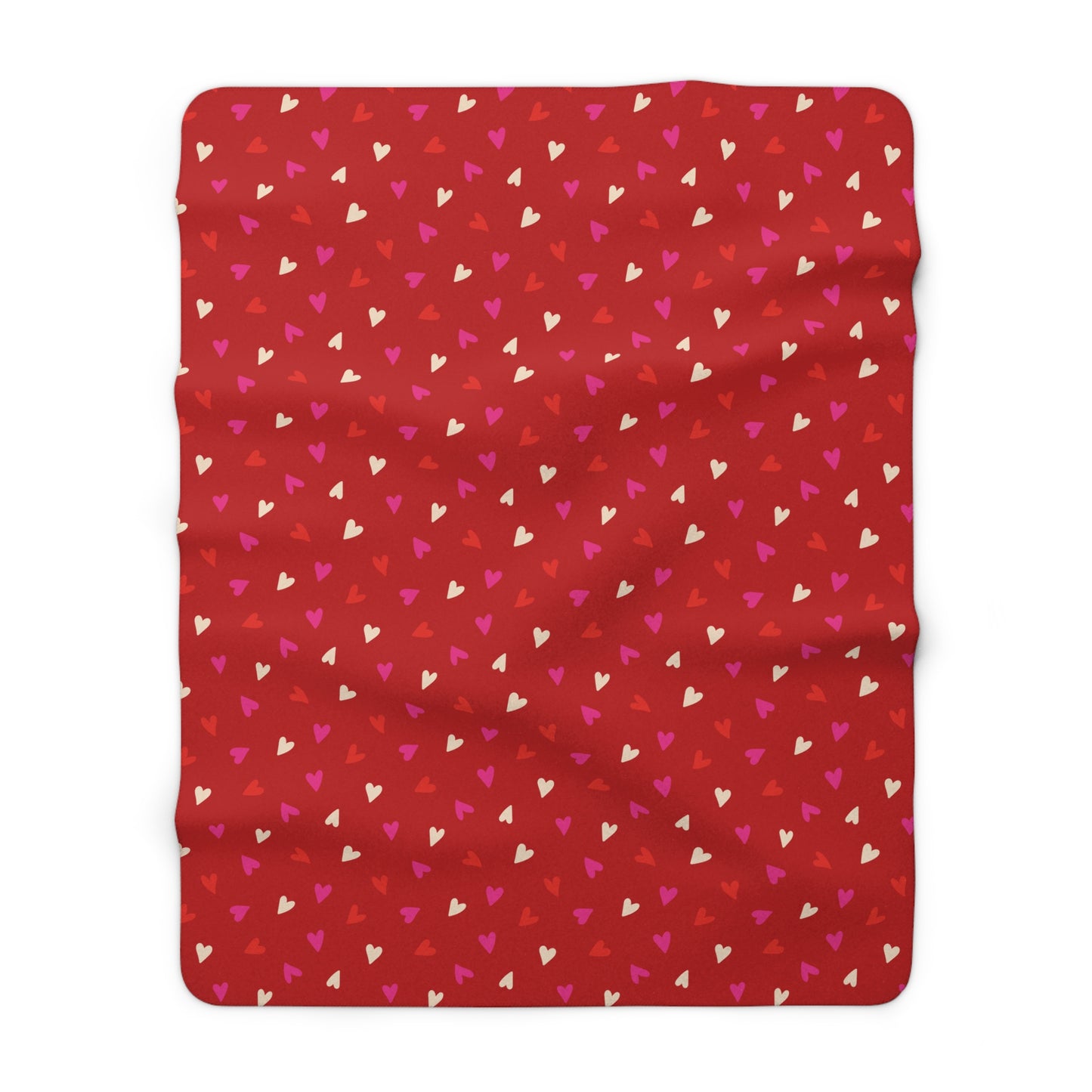 Cupid’s Confetti Fleece Blanket