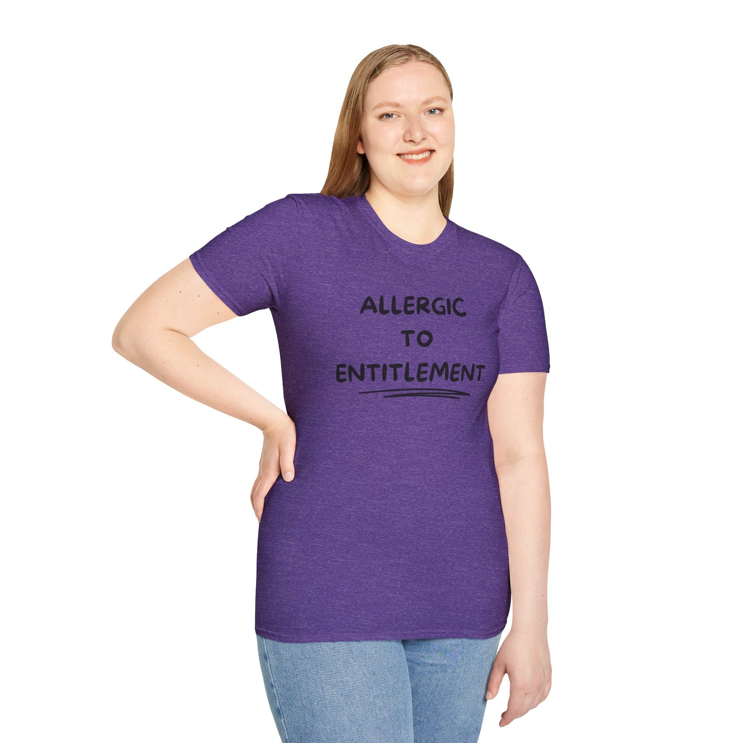 Allergic To Entitlement T-shirt