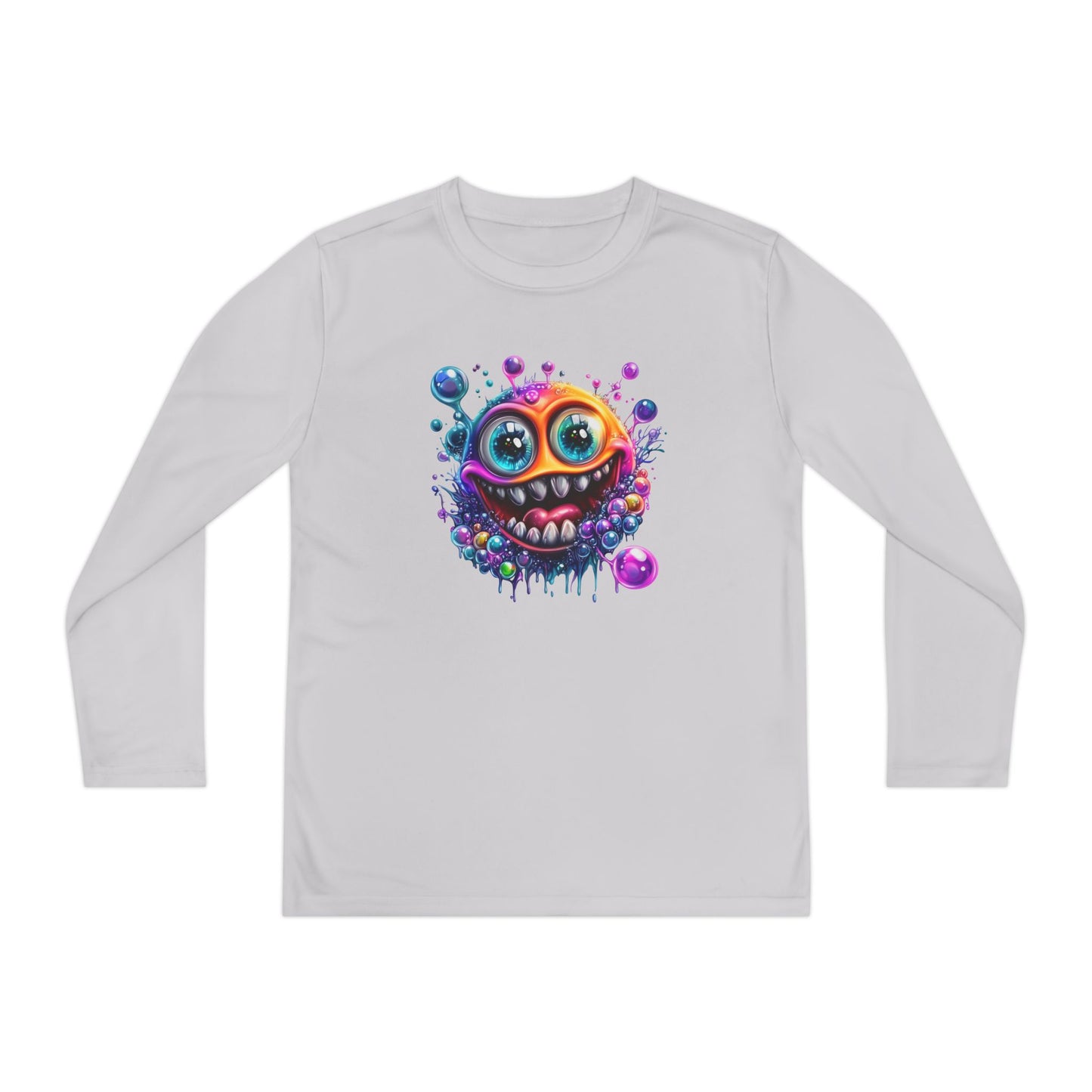 Bubbly Monster Youth Long Sleeve Tee