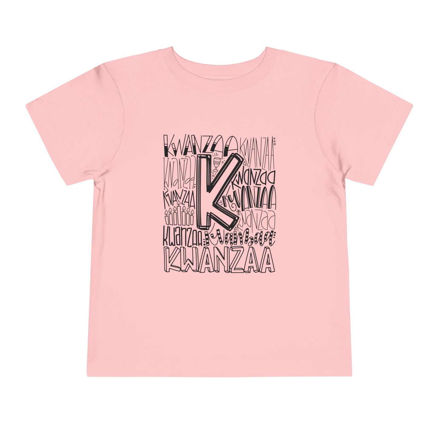 Kwanzaa Wordcloud Toddler Tee