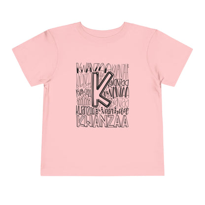 Kwanzaa Wordcloud Toddler Tee