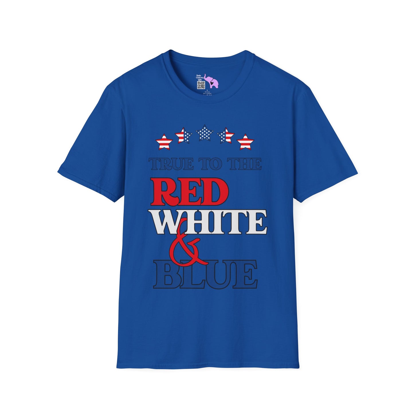 True To The Red White & Blue Adult T-shirt