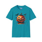 Orange Disco Pumpkin Adult T-shirt