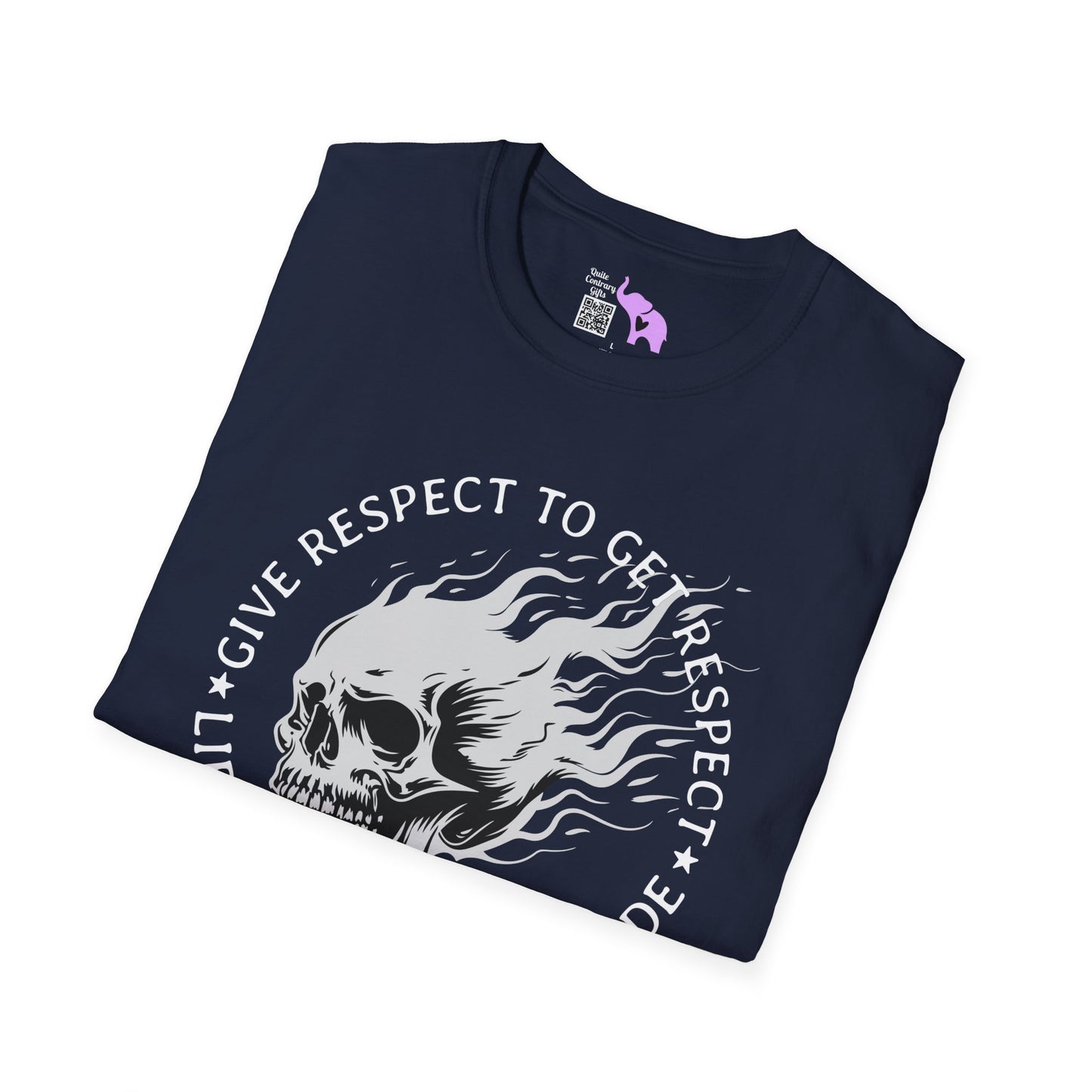 Give Respect to Get Respect Life Is A Beautiful Ride Adult T-shirt