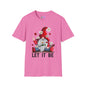 Let It Be Valentine Gnome Adult T-shirt