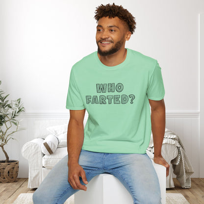 ""Who Farted? Adult T-shirt