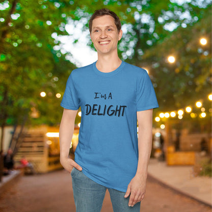 I'm A Delight Adult T-shirt