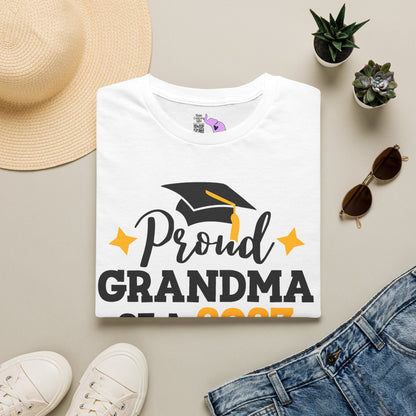 Proud Grandma of a 2027 Graduate Adult T-shirt