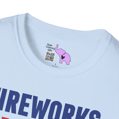 Fireworks Expert If I Run You Run T-shirt