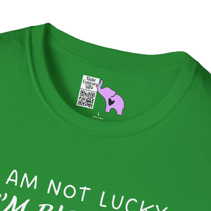 I'm Not Lucky I'm Blessed Adult T-shirt