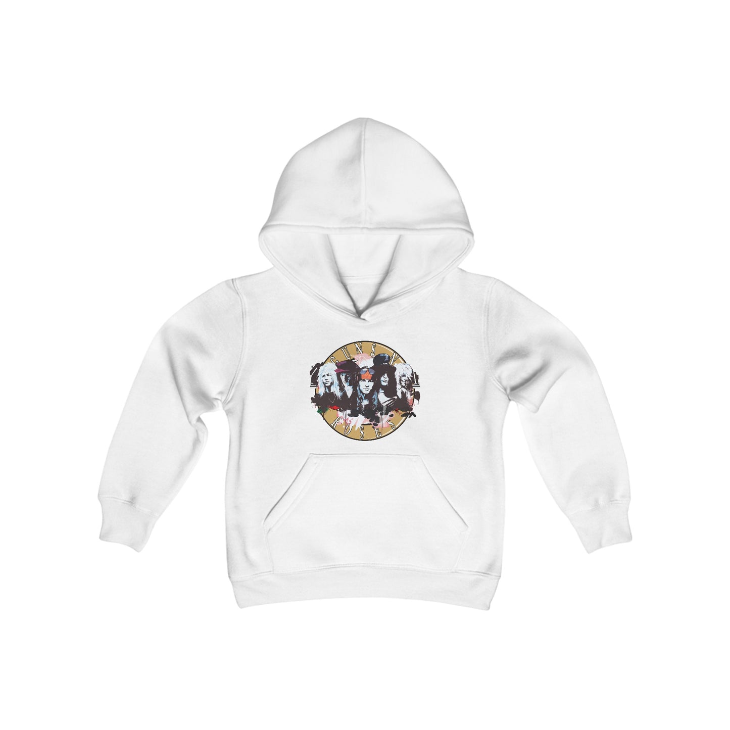 Guns N' Roses Band Youth Heavy Blend Hooded Sweatshirt