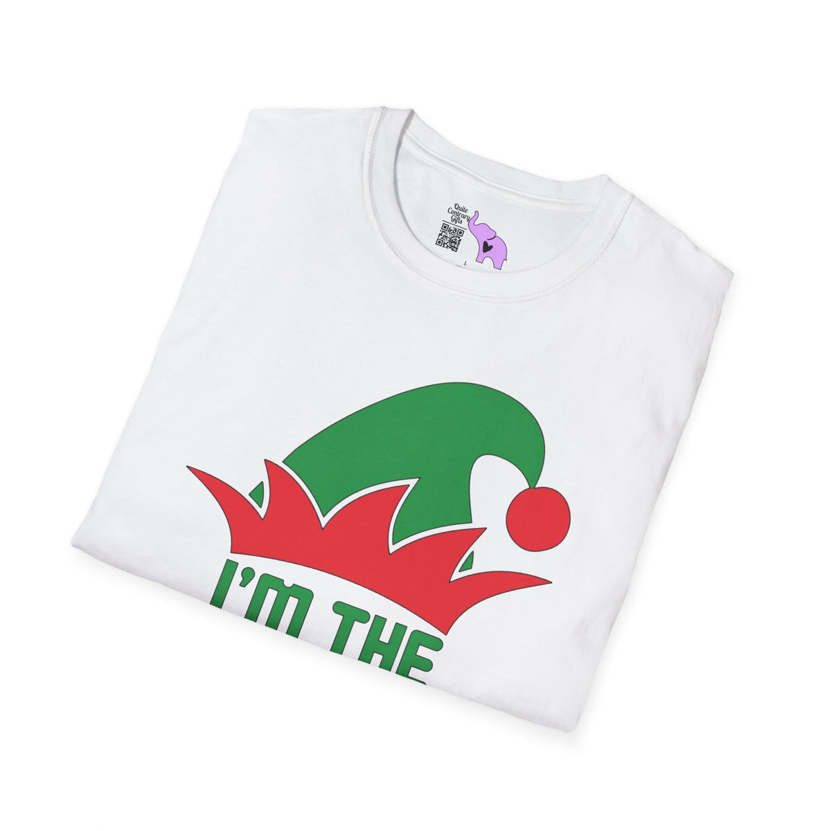 I'm The Grandpa Elf Personalized Adult T-shirt